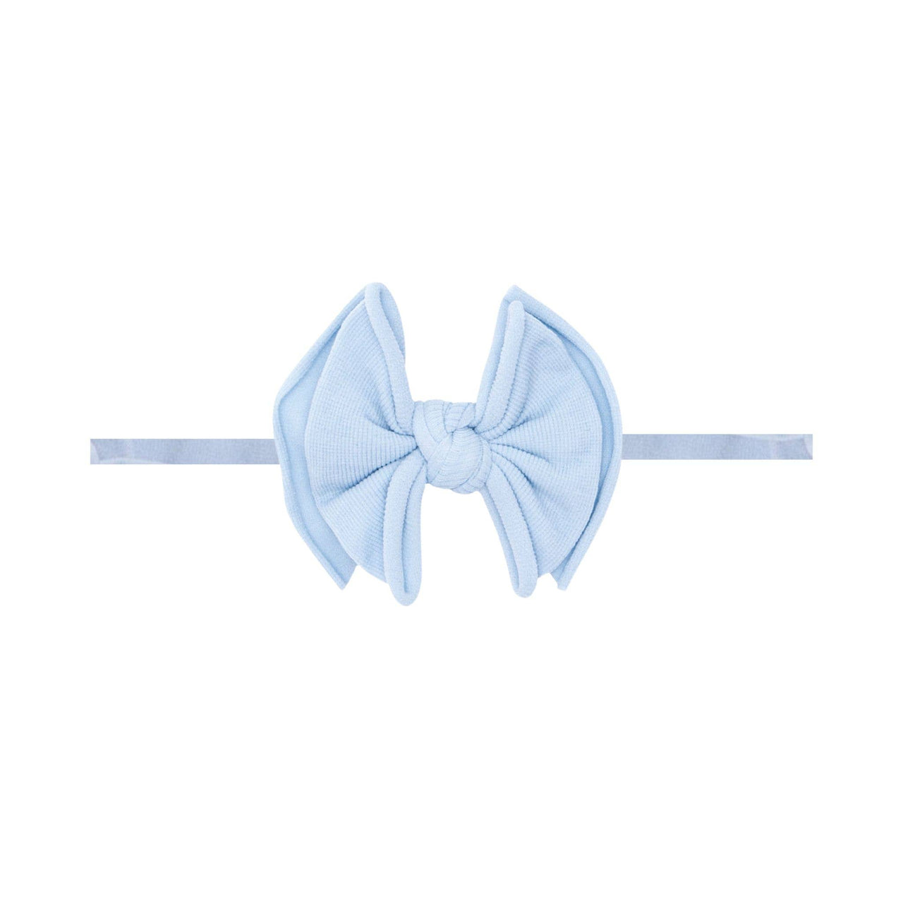 Baby Bling| Baby FAB |Skinny soft nylon bow headband