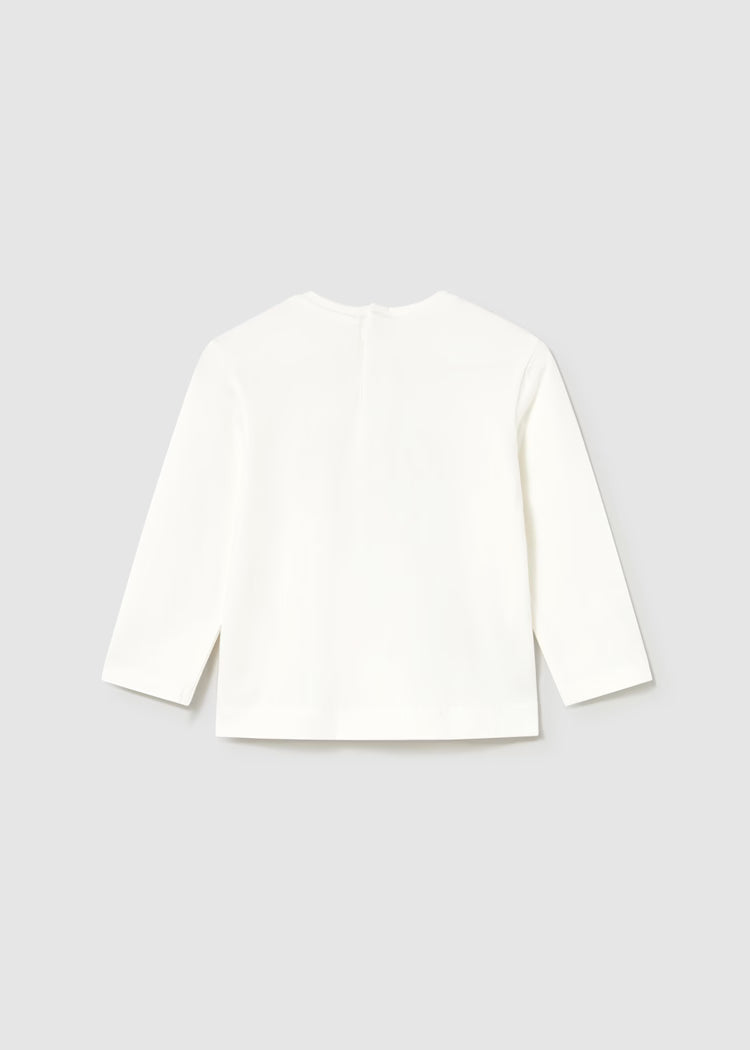 Basic Bow Long Sleeve T-Shirt