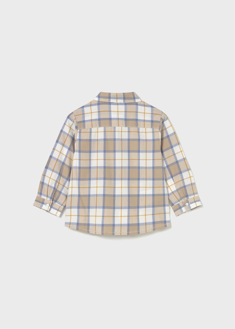 Baby Checkered Long Sleeve Shirt