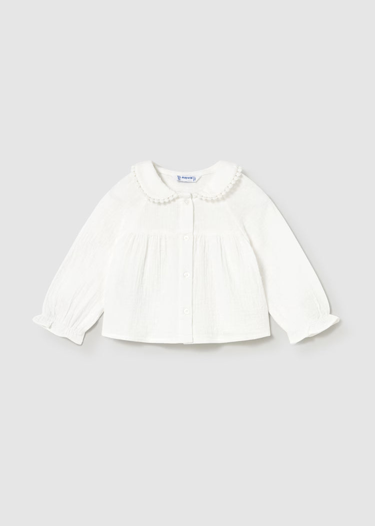 Baby Chiffon Long Sleeve Blouse