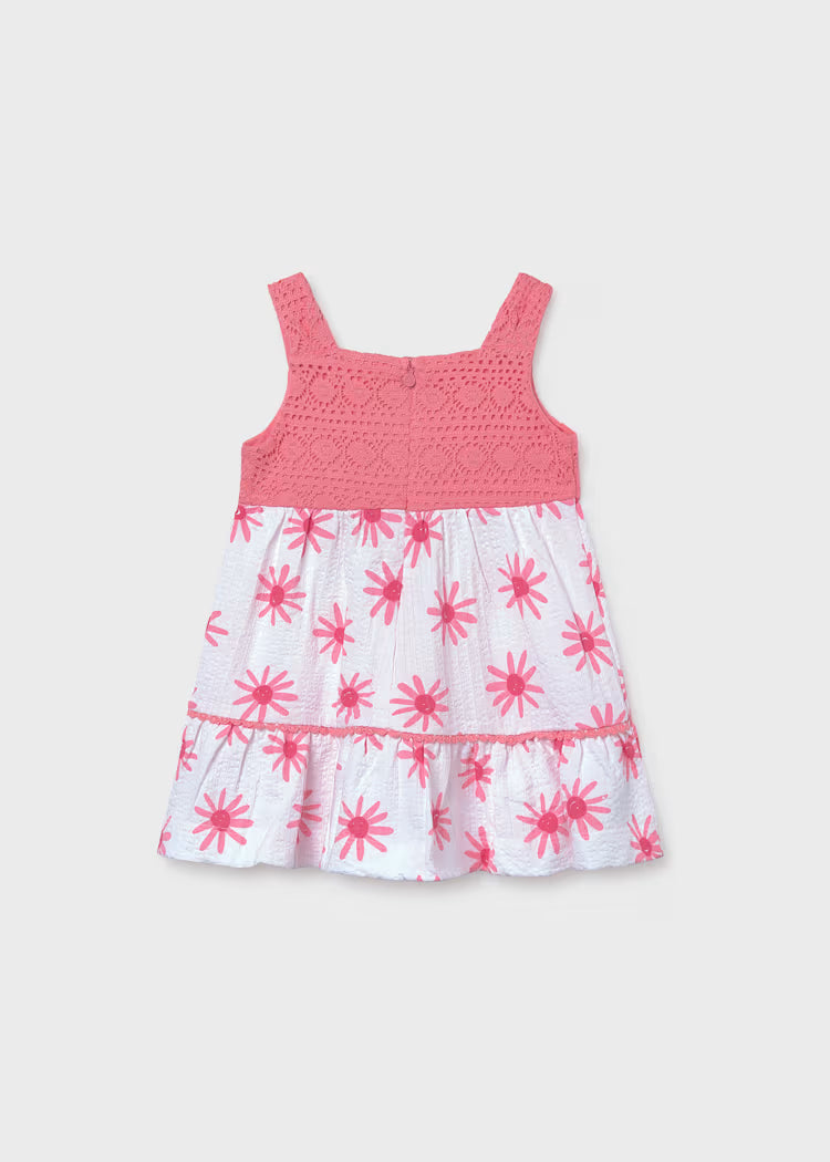 Baby Girl Dress | Pink Flowers