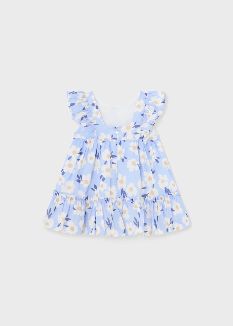 Baby Floral Dress | Blue