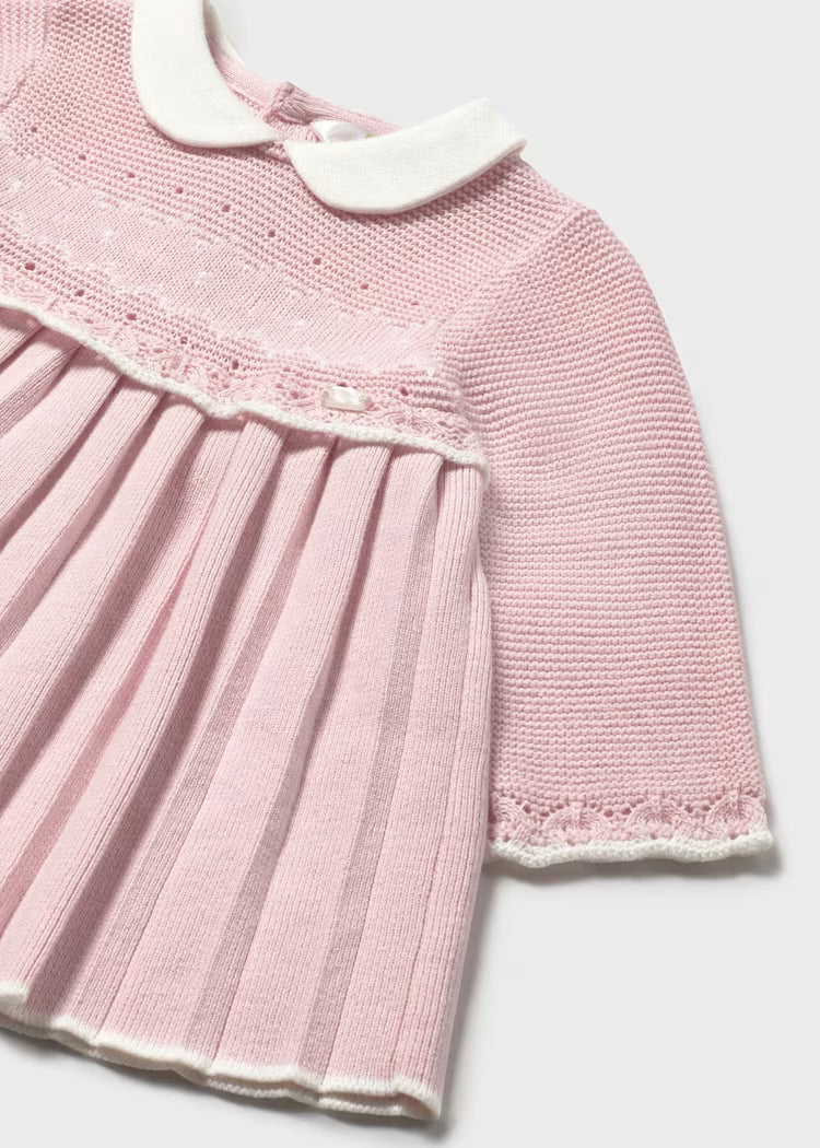 newborn knit dress Babies Organic cashmere and Cotton Cable Knit dress, baptism dress, barmitzvah, baby Knit dress,baby girl dress white, baby Christmas dress