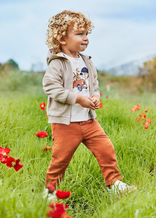 Baby Relaxed Fit Pants | Pumpkin