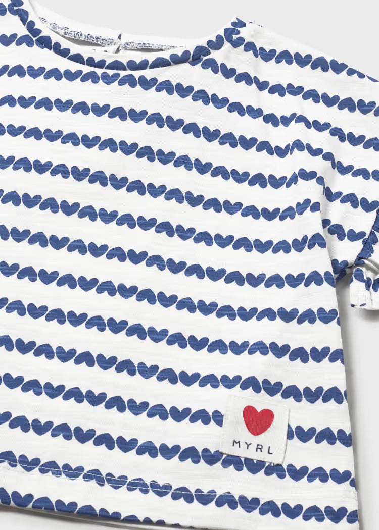 Baby Girl T-Shirt | Hearts