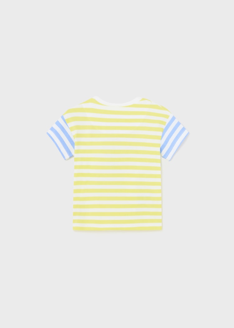 Baby Striped T-Shirt | Sailboat