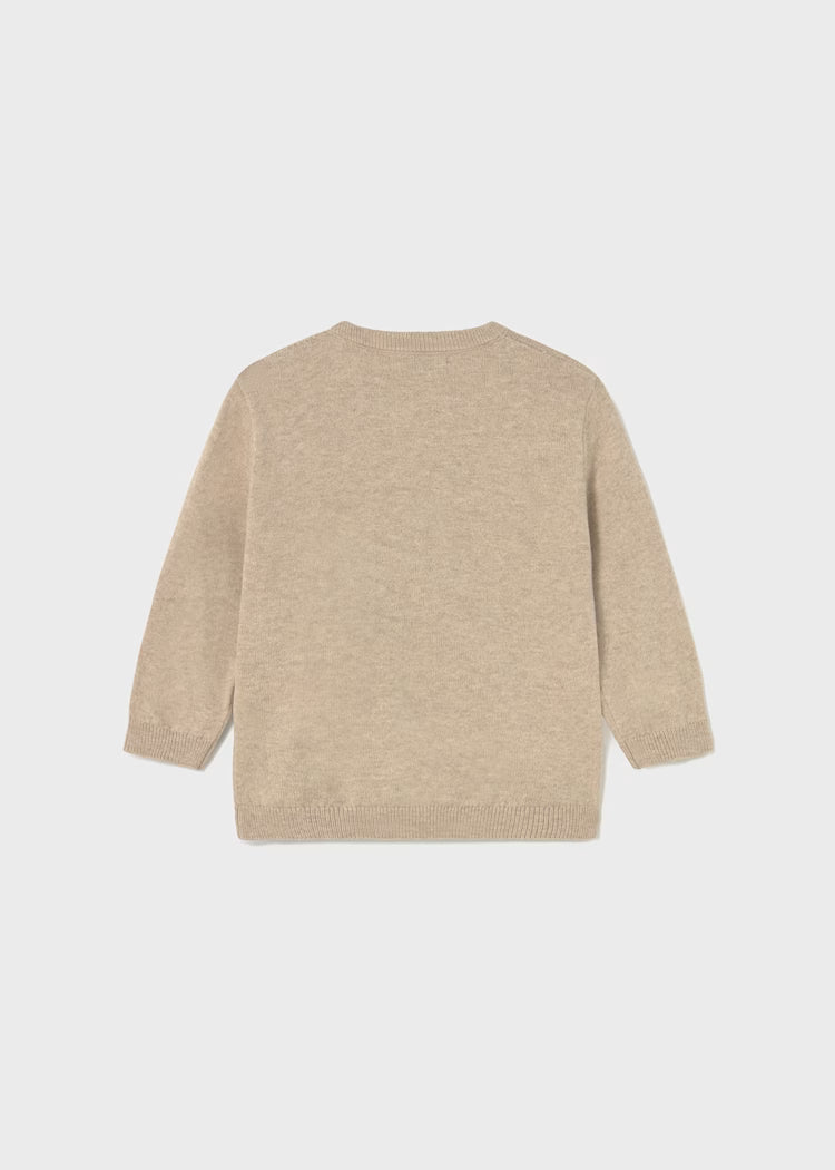 Baby Boy Long Sleeve Sweater with Dog