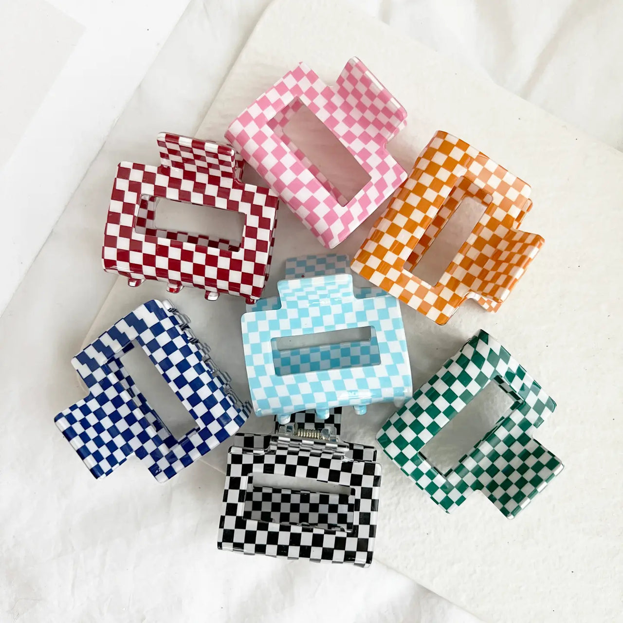 2" Chess Checkered Clips