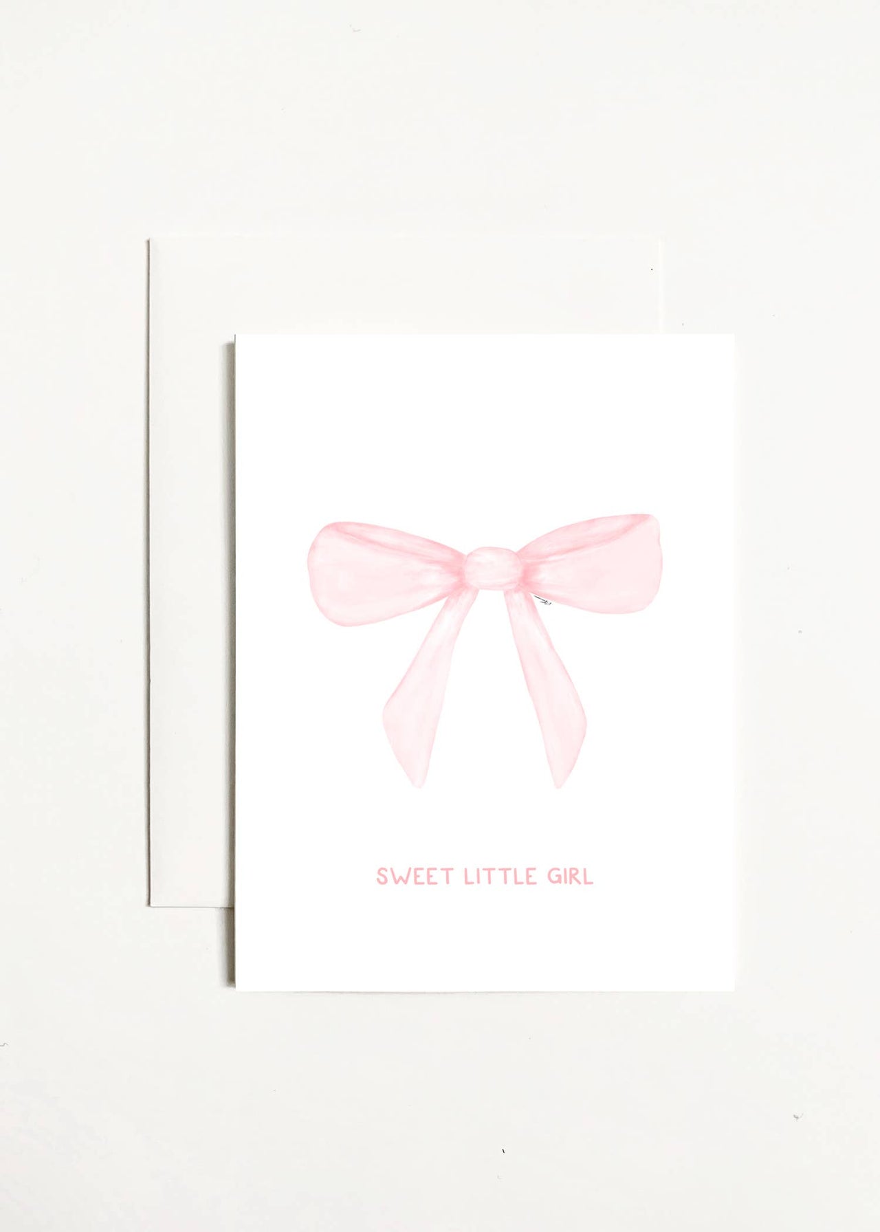 Sweet Little Girl | Greeting Card