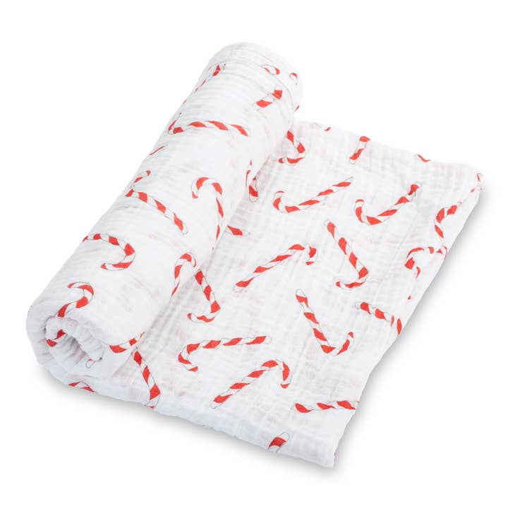 Candy Cane | Baby Swaddle Blanket