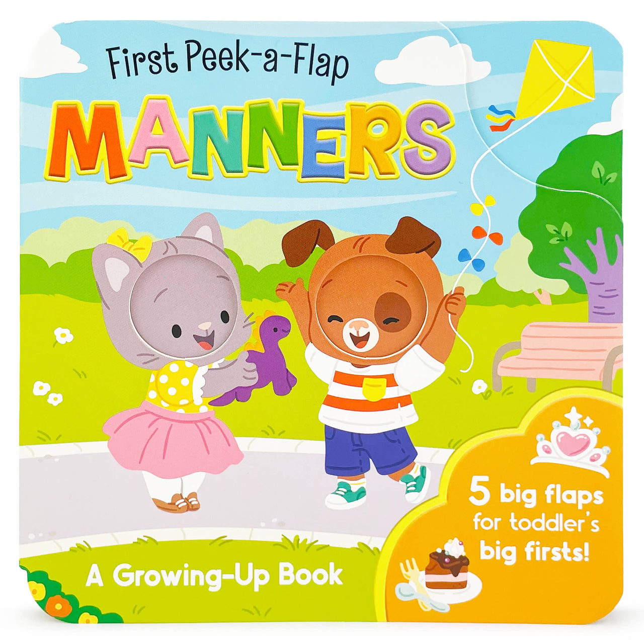 Manners First Peek-a-Flap Interactive Board Book