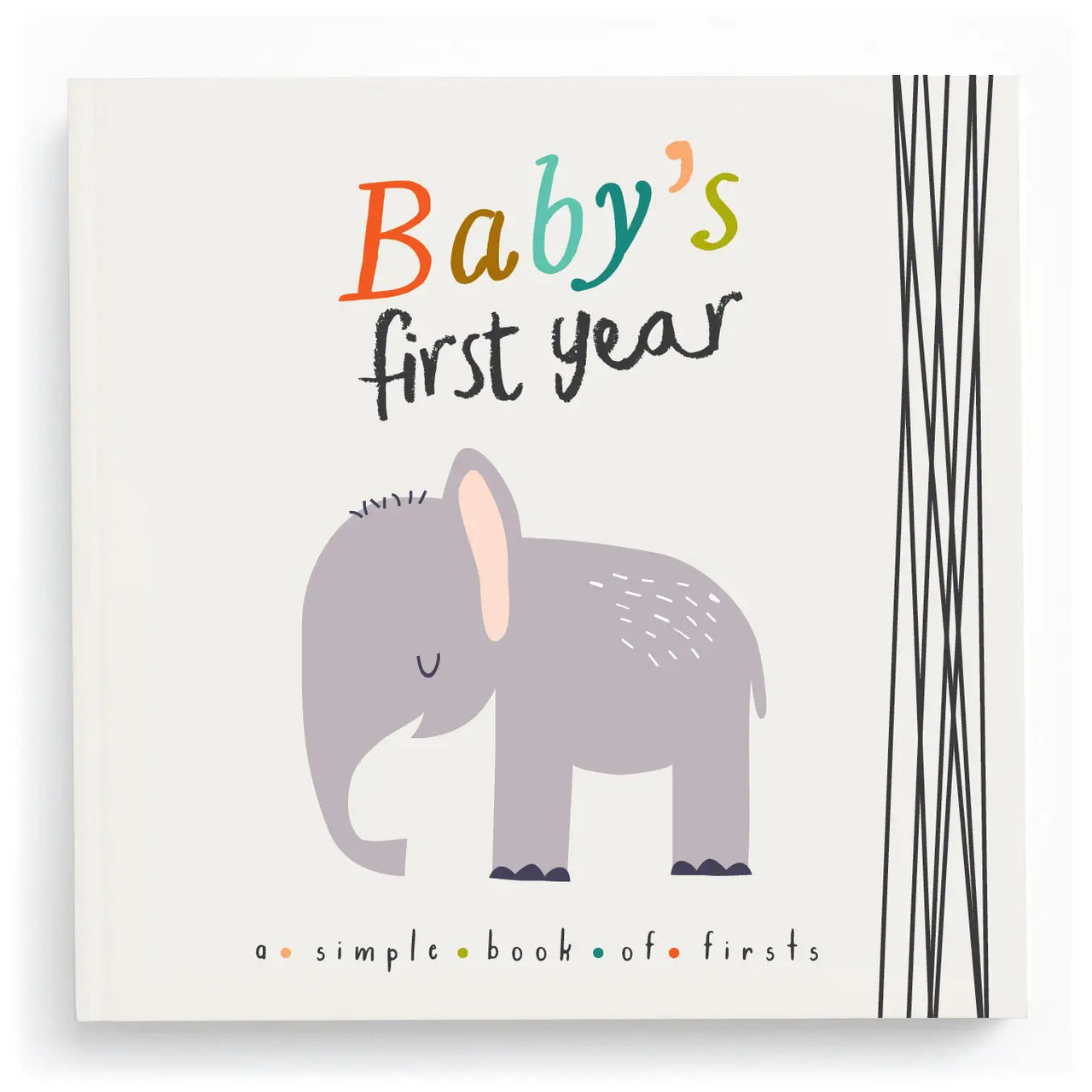 Little Animal Lover First Year Baby Memory Book