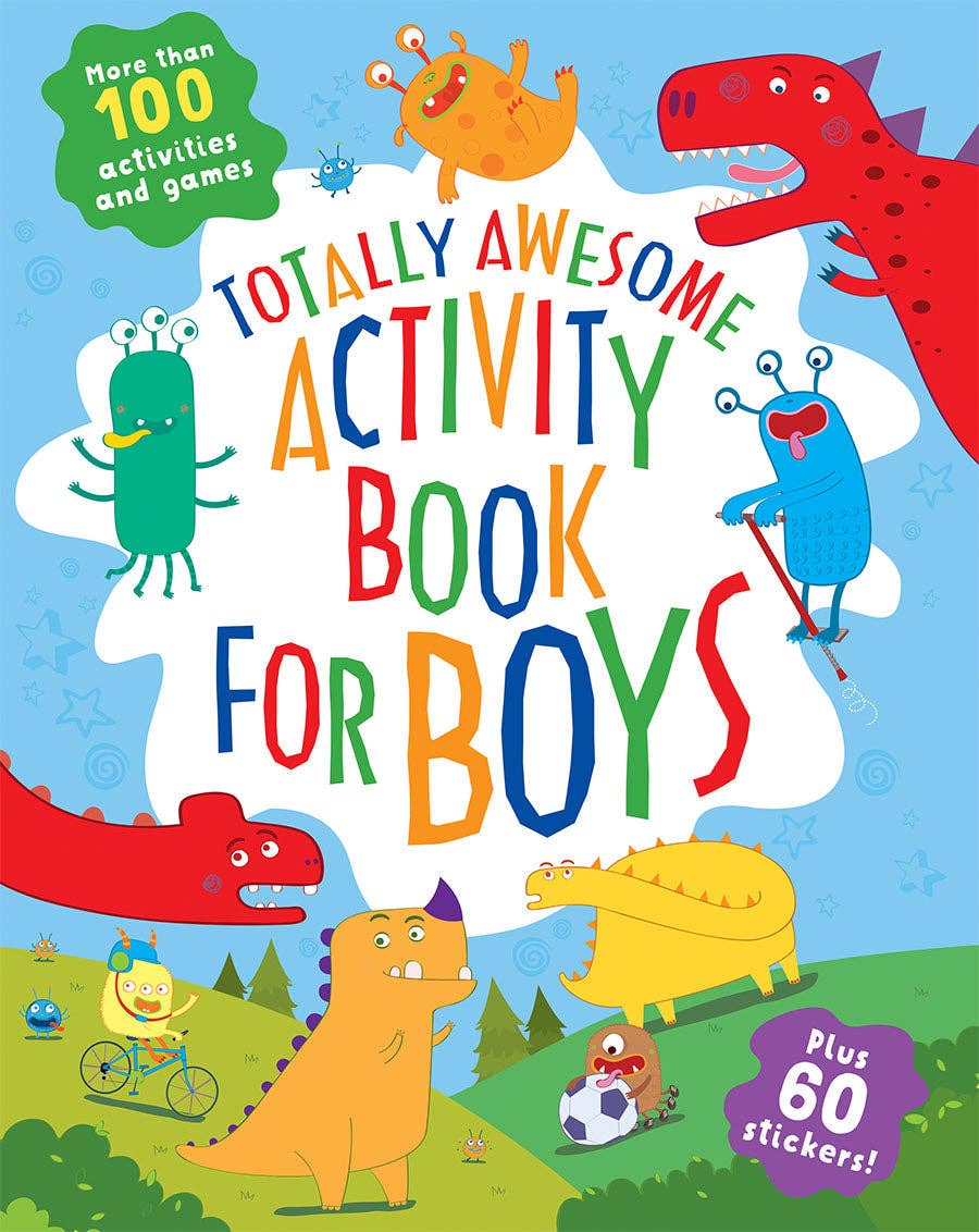 Totally Awesome Activity Book For Boys