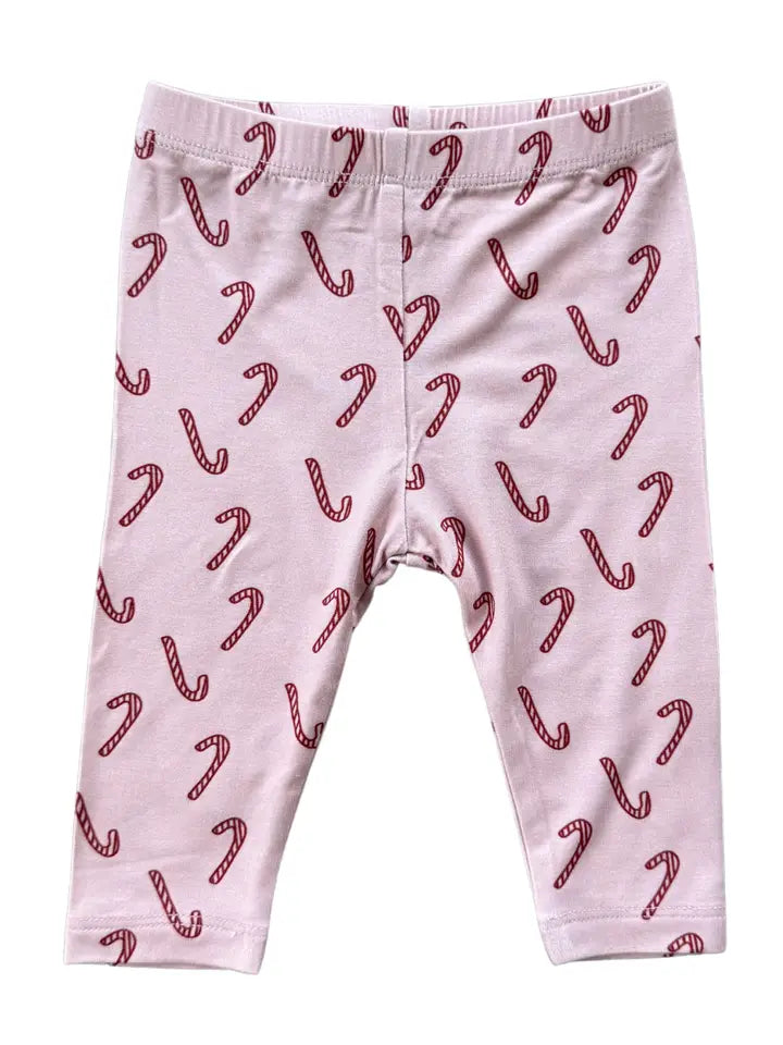 Girls' Basic Leggings | Candy Cane