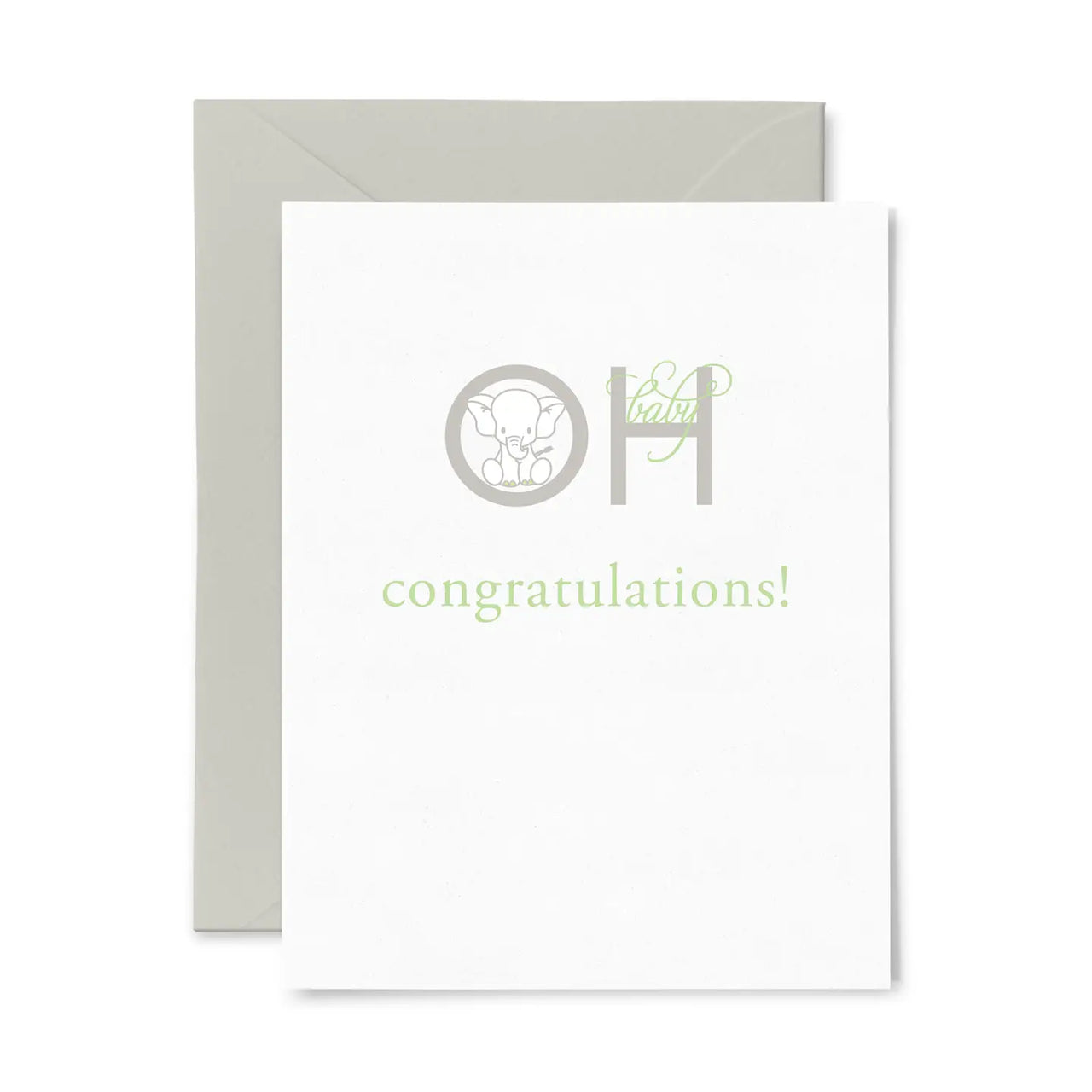 Oh Baby Greeting Card