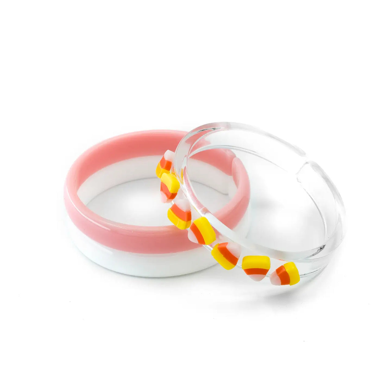 Candy Corn Bangle Bracelets