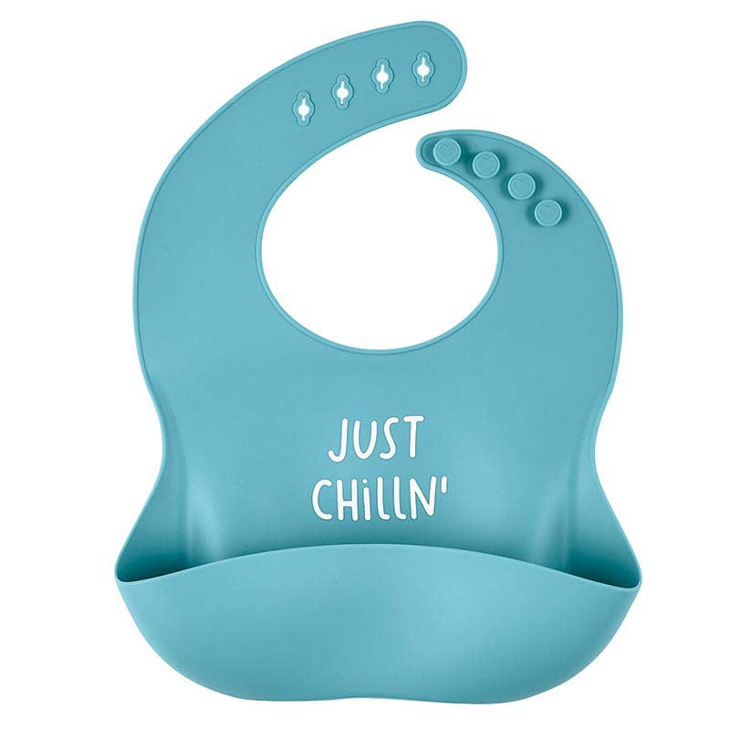 Silicone Bib - Just Chilln'