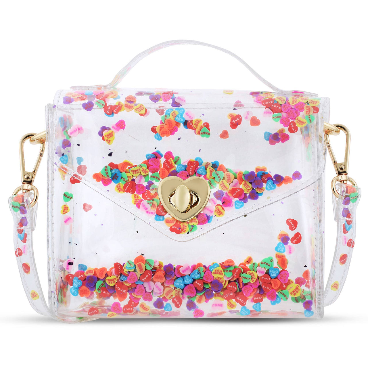 Gussie Conversation Hearts Bag