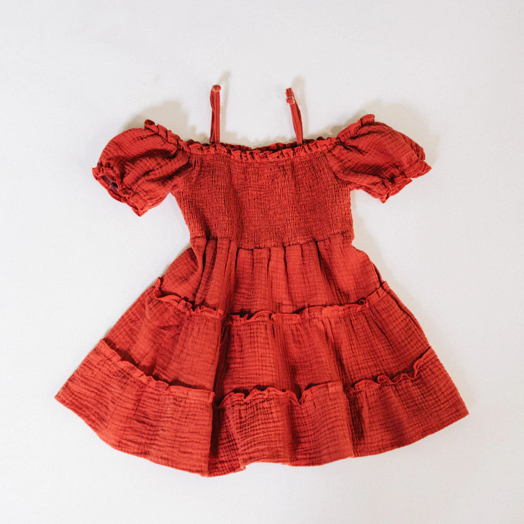 Copper Mommy & Me Dress | Child