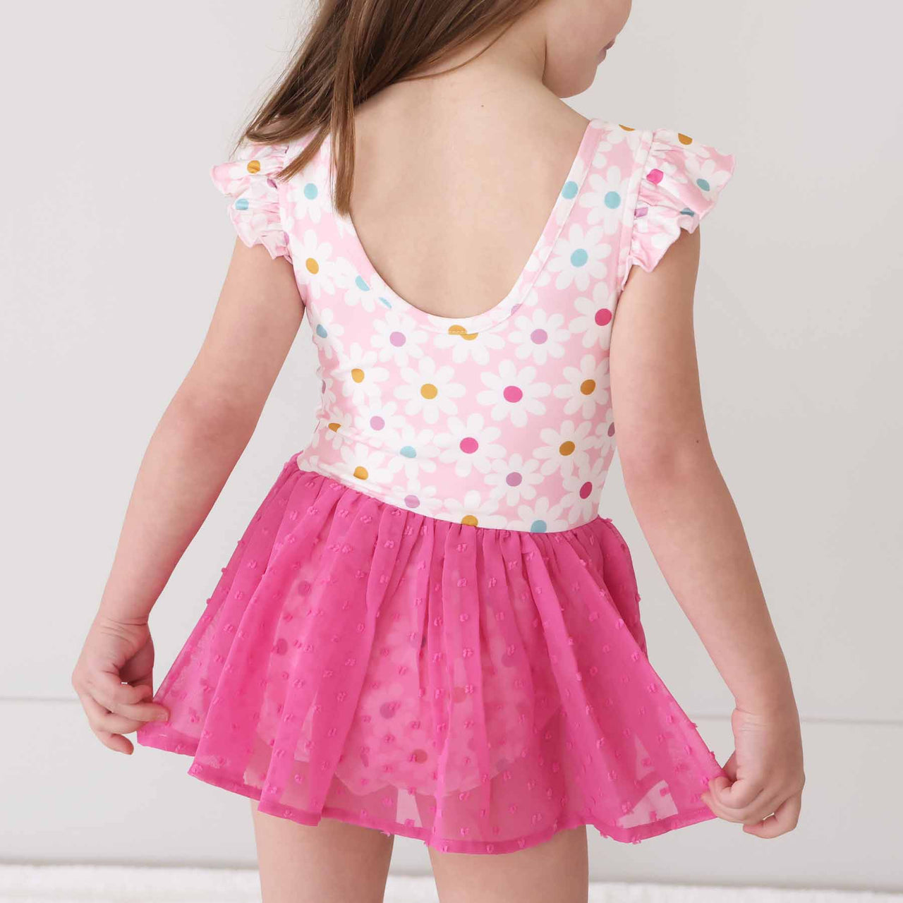 Swiss Dot Leotard | Dancing Daisies
