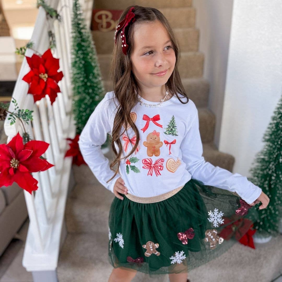 Gingerbread Cutie Christmas Long Sleeve Shirt