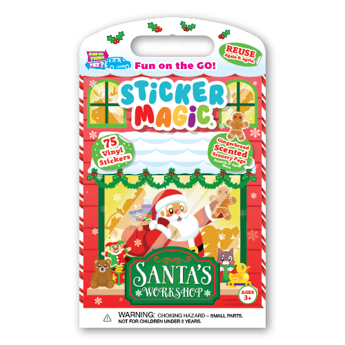 Holiday Sticker Magic | Santa's Workshop