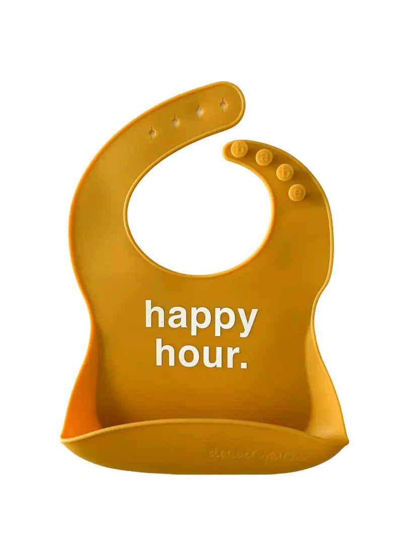 Silicone Bib | Happy Hour