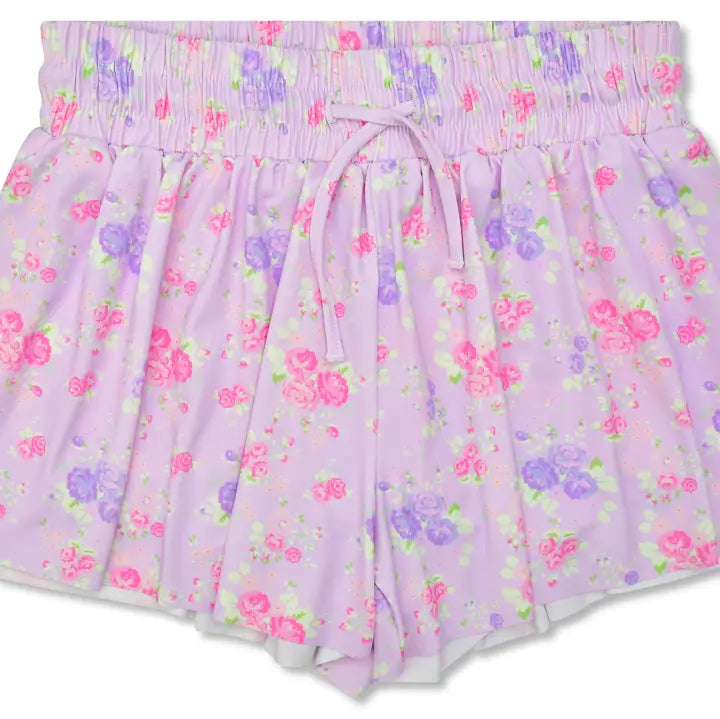 Forever Floral Butterfly Shorts