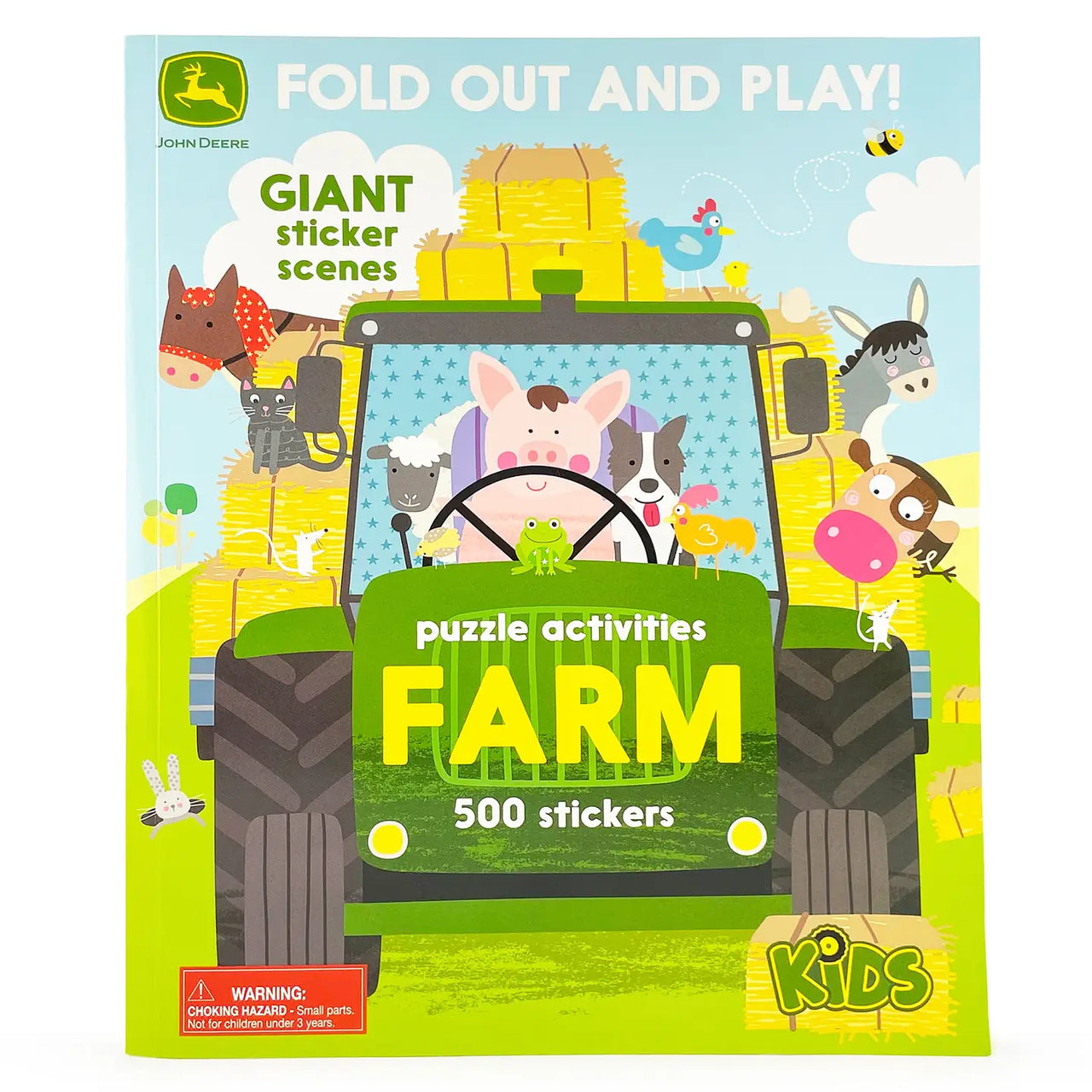 John Deere Kids Puzzle Activities Book