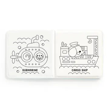 Busy Boats Color Magic Bath Book