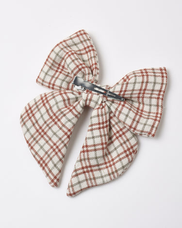 Quincy Mae | Bow Christmas Plaid