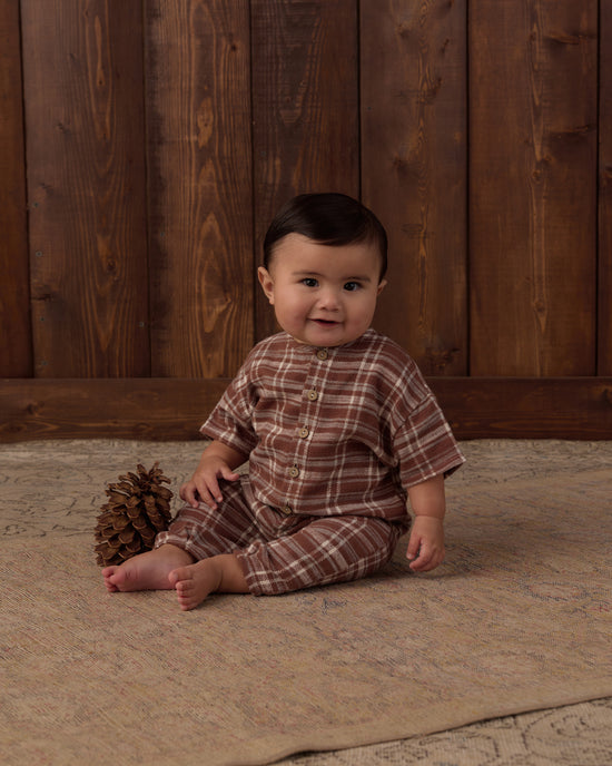 Hayes Jumpsuit | Aspen Plaid