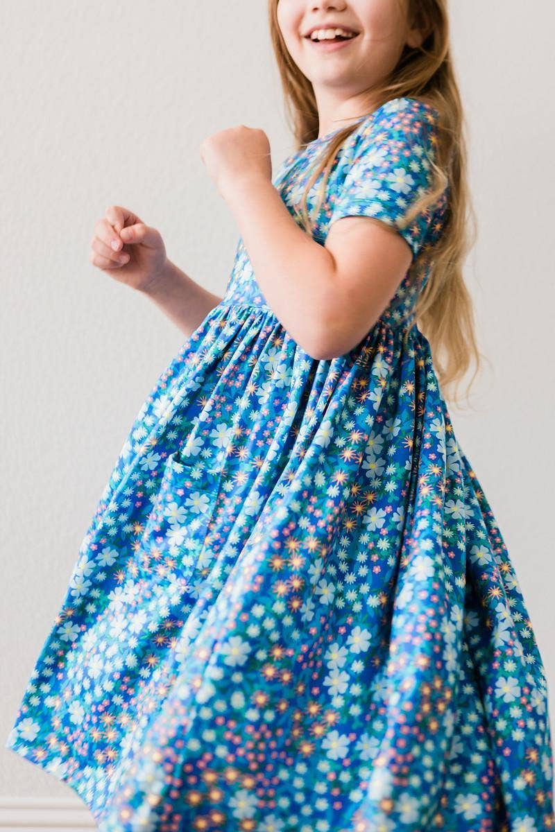 Spring Fling Pocket Twirl Dress