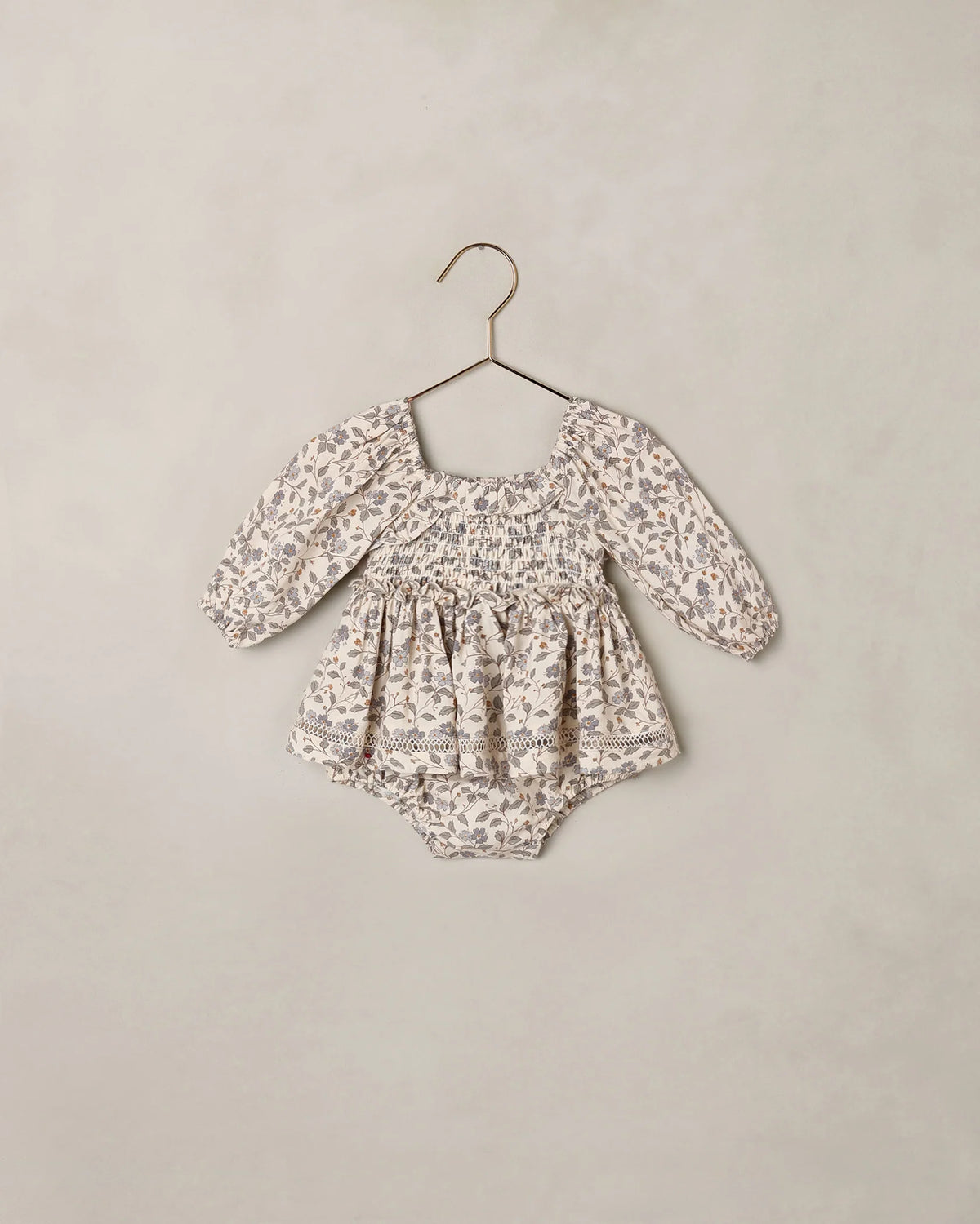 Elodie Romper | Blue Garden