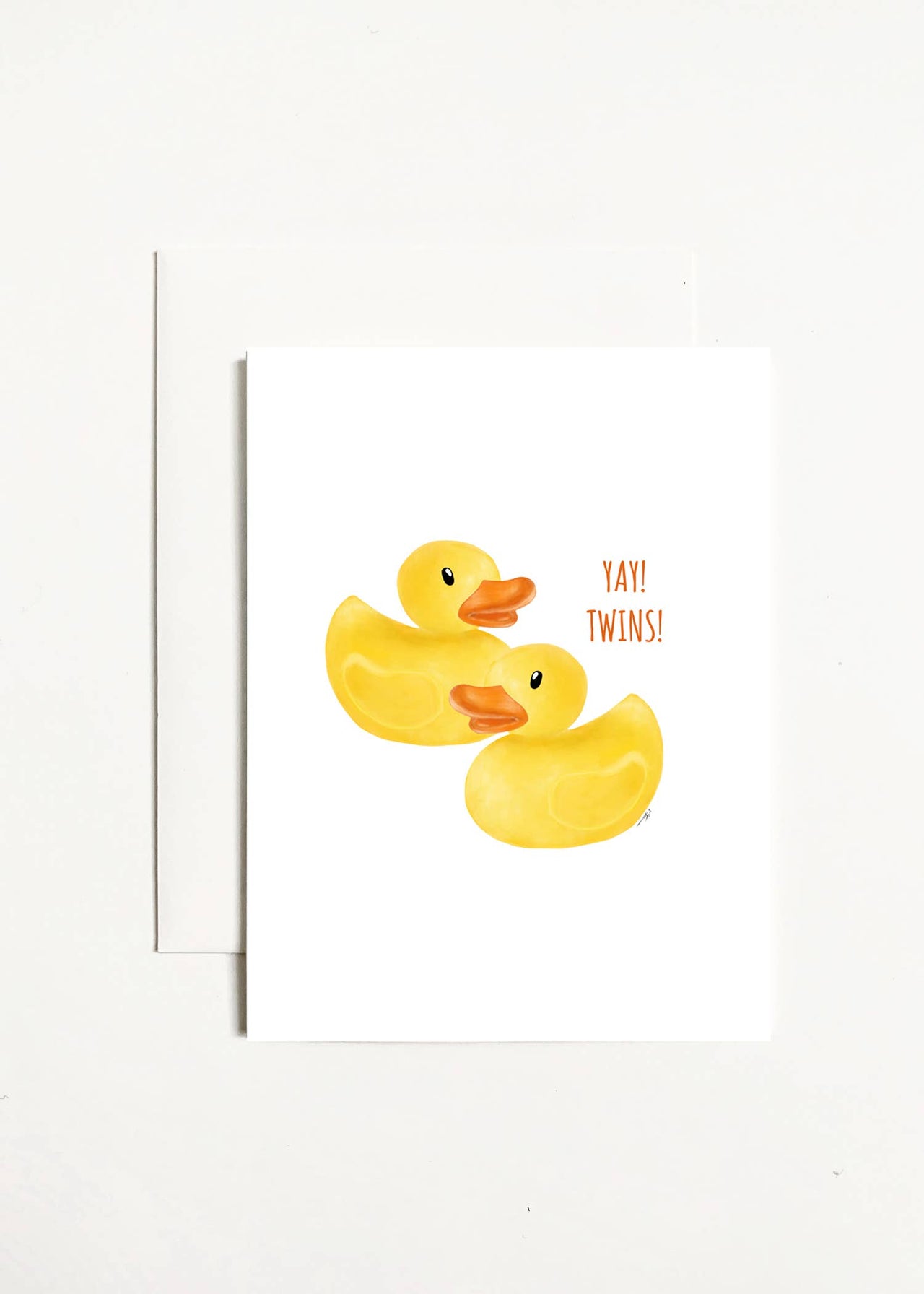 Yay! Twins! | Greeting Card