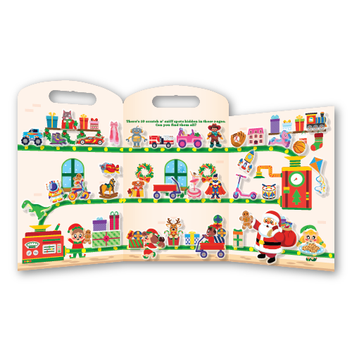 Holiday Sticker Magic | Santa's Workshop