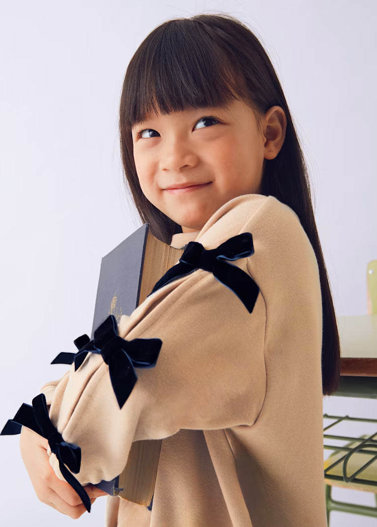 Girl Bow Sweatshirt + Legging Set