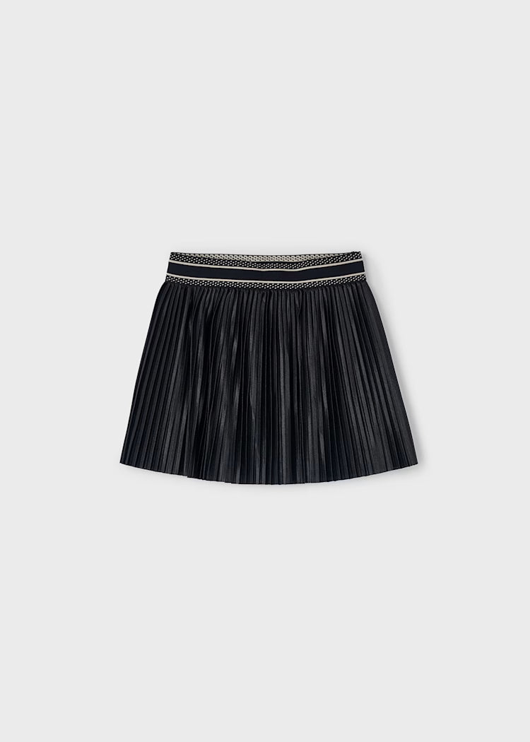 Girl Pleated Skirt | Black **FINAL SALE**
