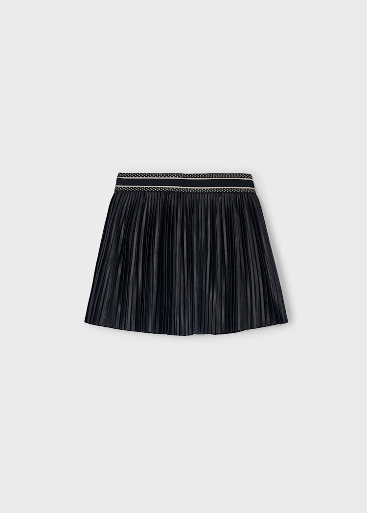 Girl Pleated Skirt | Black **FINAL SALE**