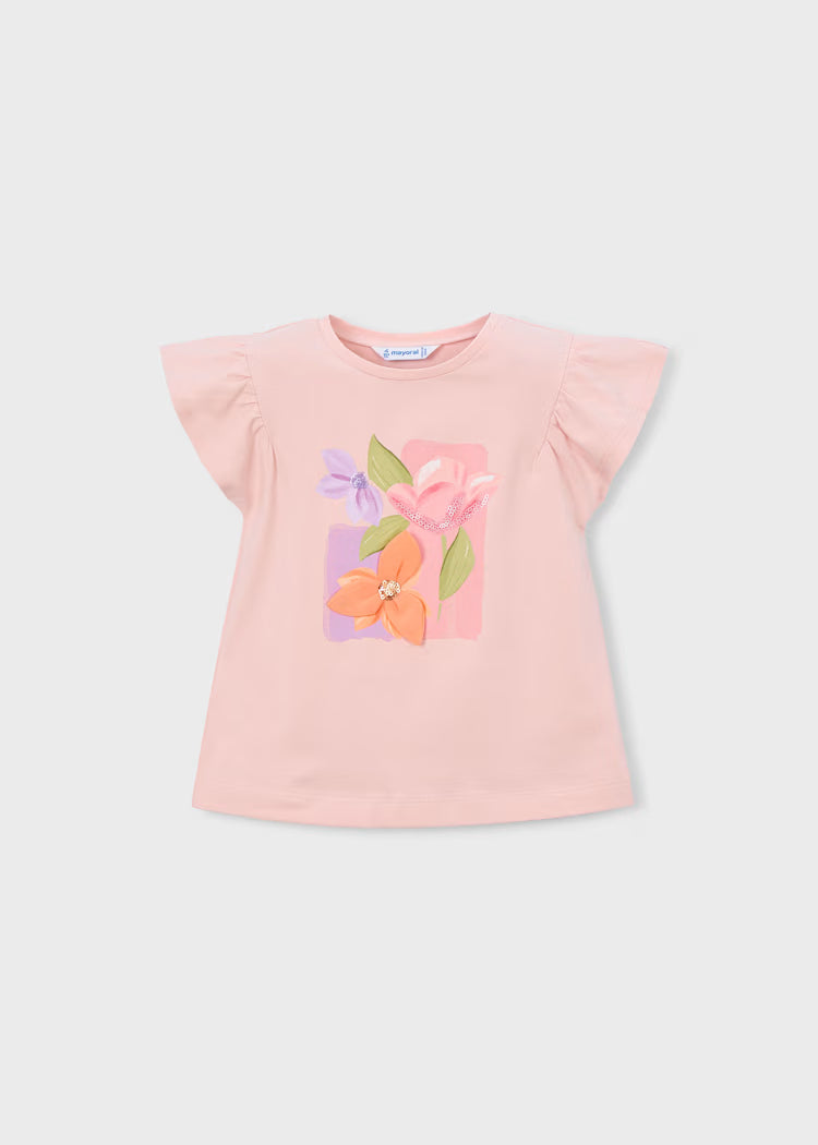 Girl's Floral T-Shirt