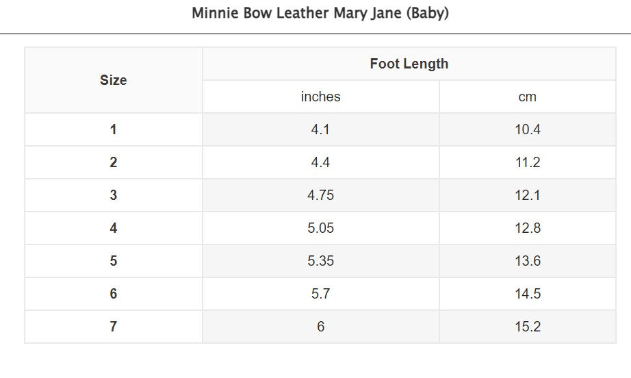 Minnie Bow Leather Mary Jane (Baby) | Gold