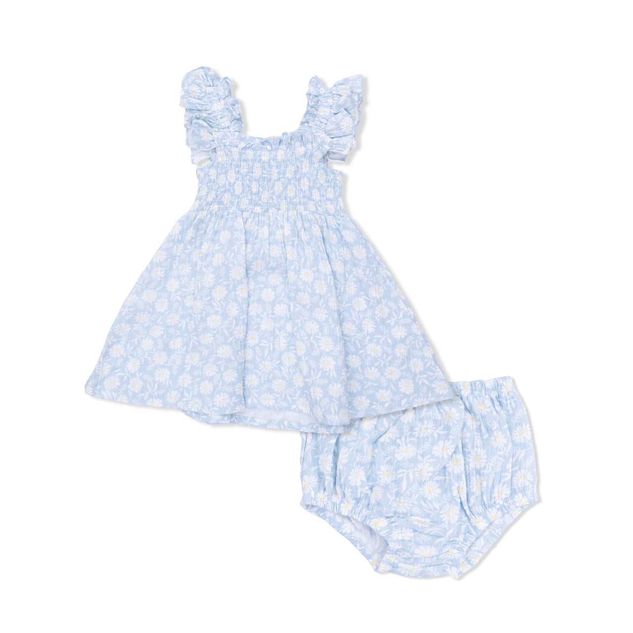 Smocked Sundress with Bloomer Set | Western Daisies