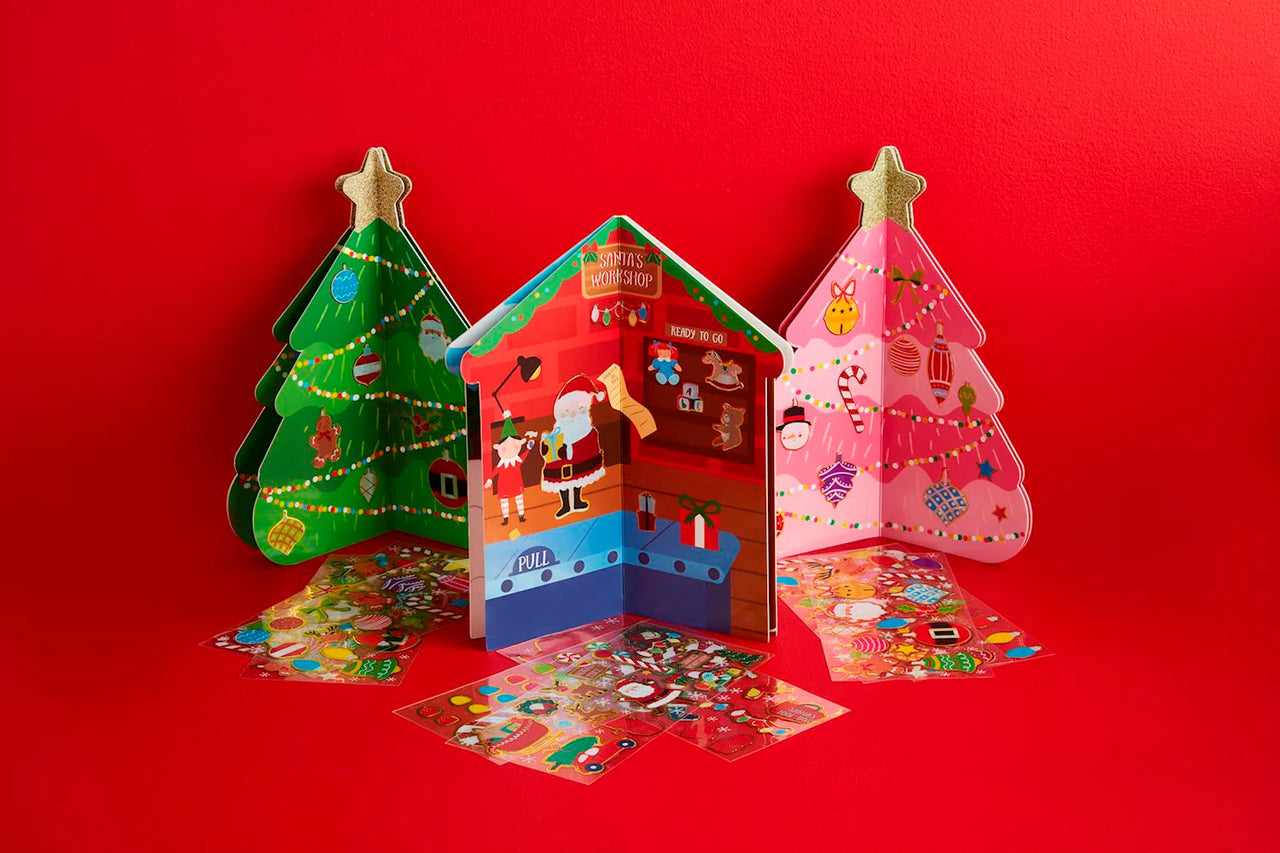 Christmas Tree Sticker Books