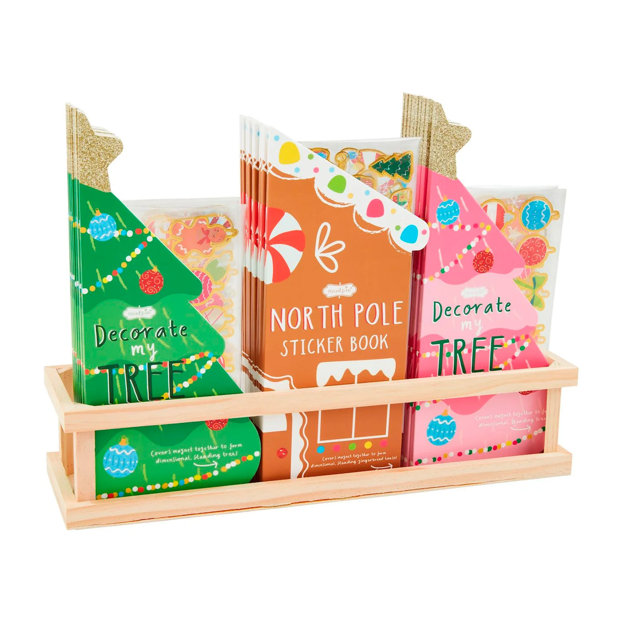 Christmas Tree Sticker Books