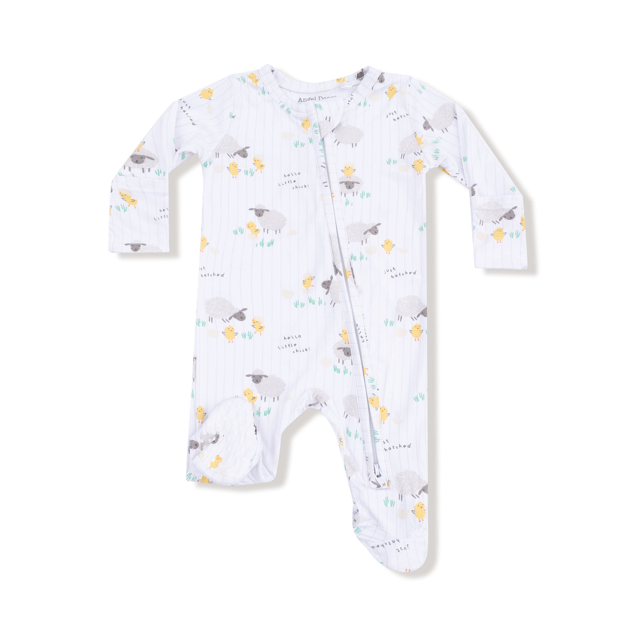 2-Way Zipper Footie | Just Hatched
