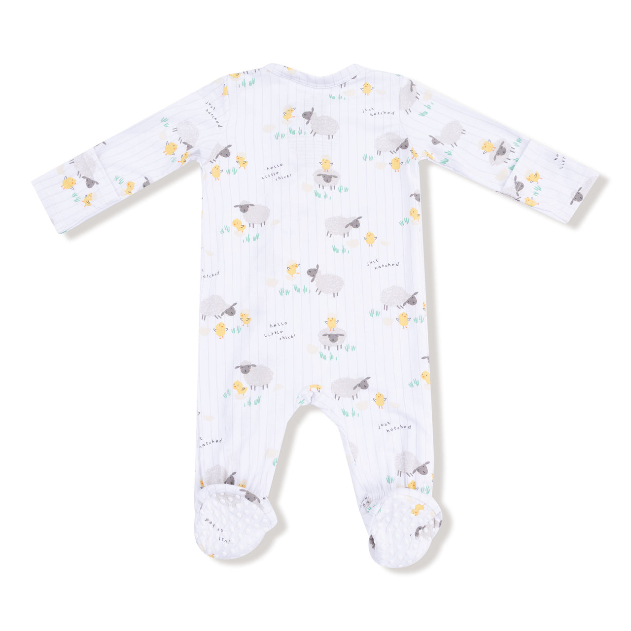 2-Way Zipper Footie | Just Hatched