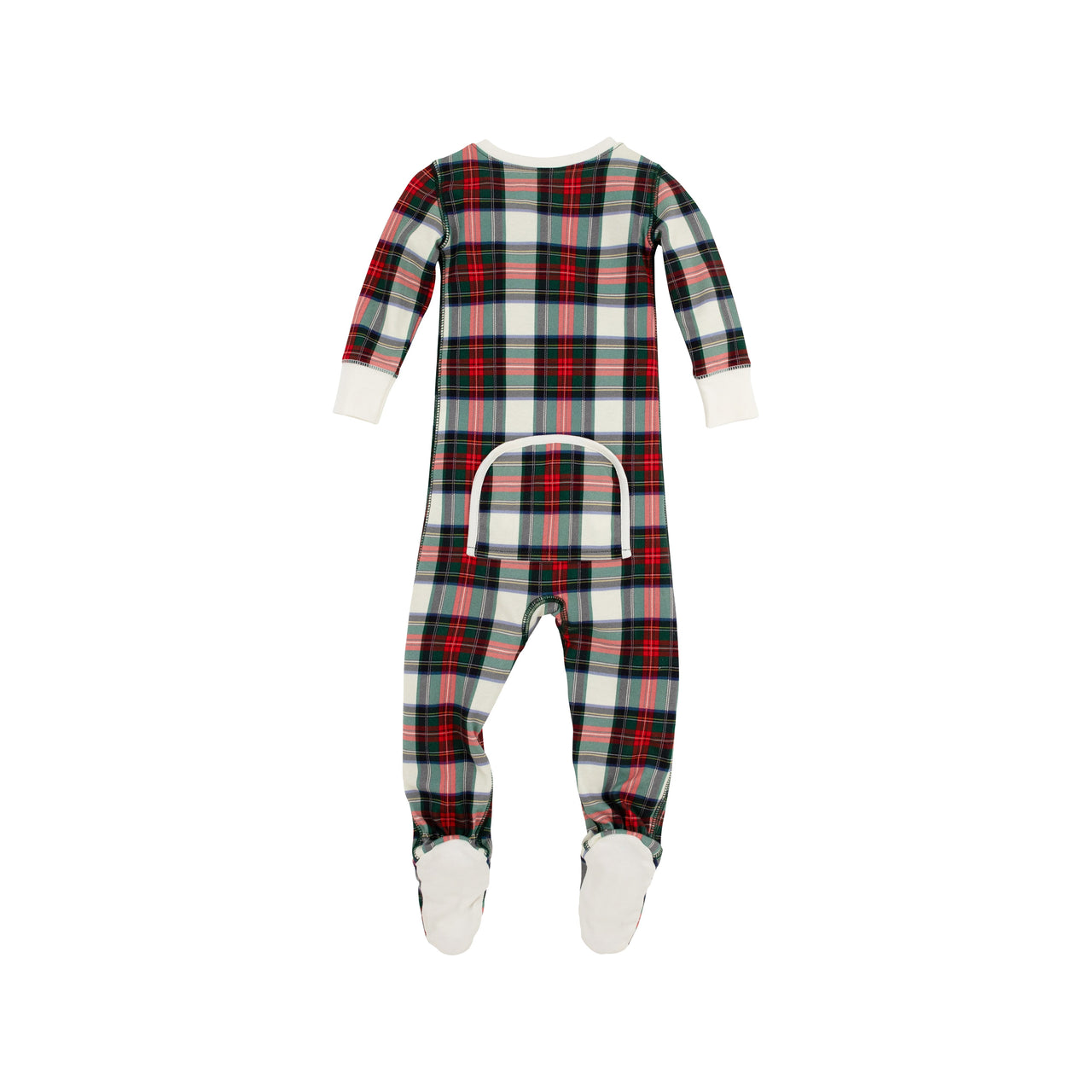 Knox's Night Night Footed | Aiken Place Plaid/Palmetto Pearl