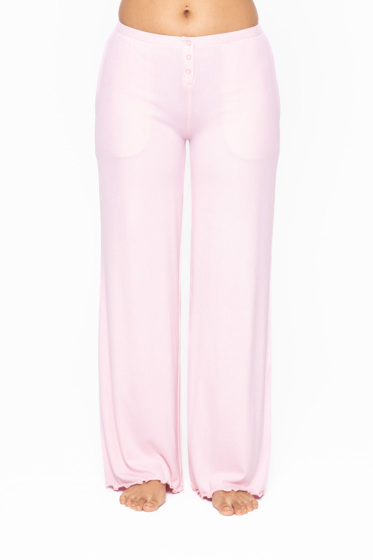 Bamboo Blend Lounge Pants | Cool Pink
