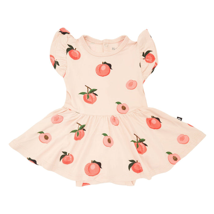 Body Twirl Dress | Peach