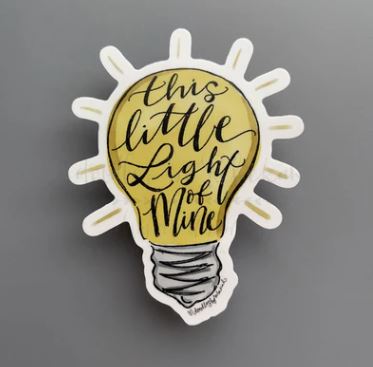 This Little Light of Mine Sticker